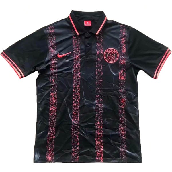 Polo Paris Saint Germain 2019-20 Schwarz Pink